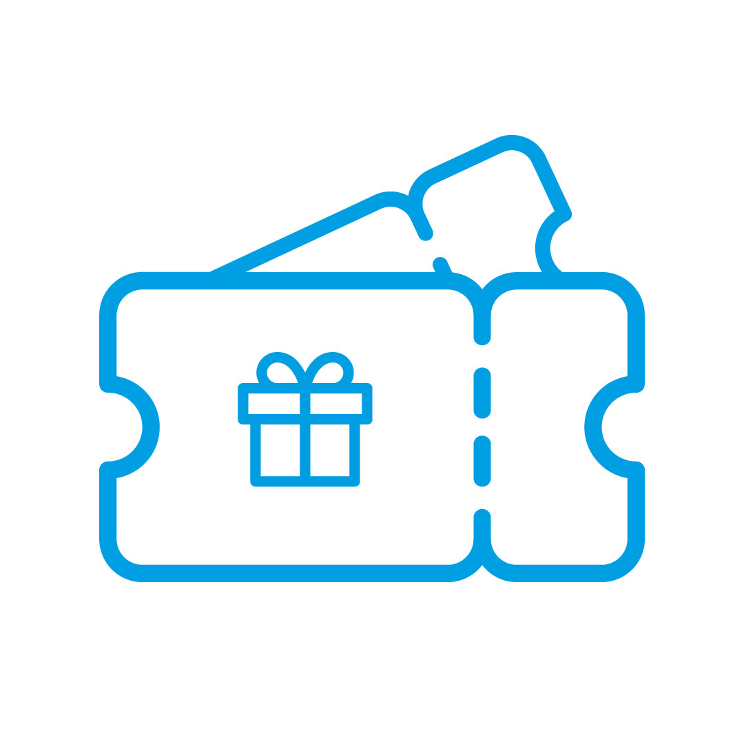 Gift / voucher ticket Gift / voucher ticket